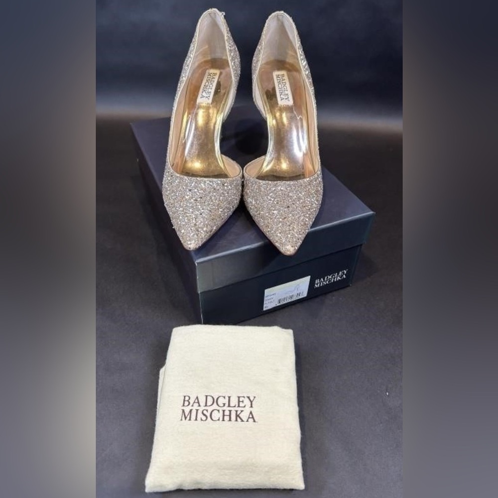 Badgley Mischka Daisy High Heel Pumps Size 8.5